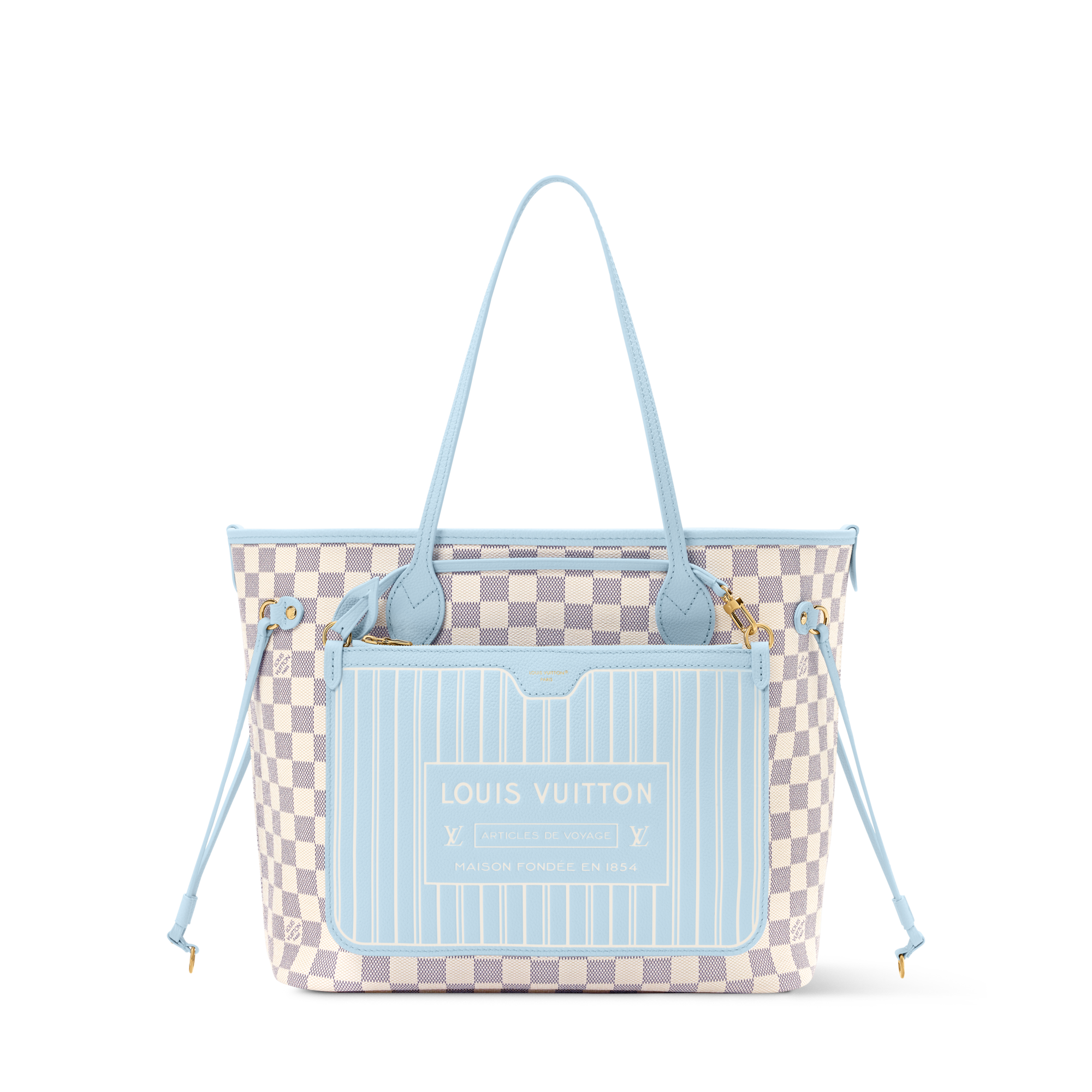 ルイヴィトンダミエアズール(にゃんちゅう) ルイ・ヴィトン(LOUIS VUITTON) ダミエ・アズール(Demier Azur) 中古